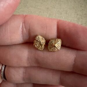 Stella & Dot pave stud earrings